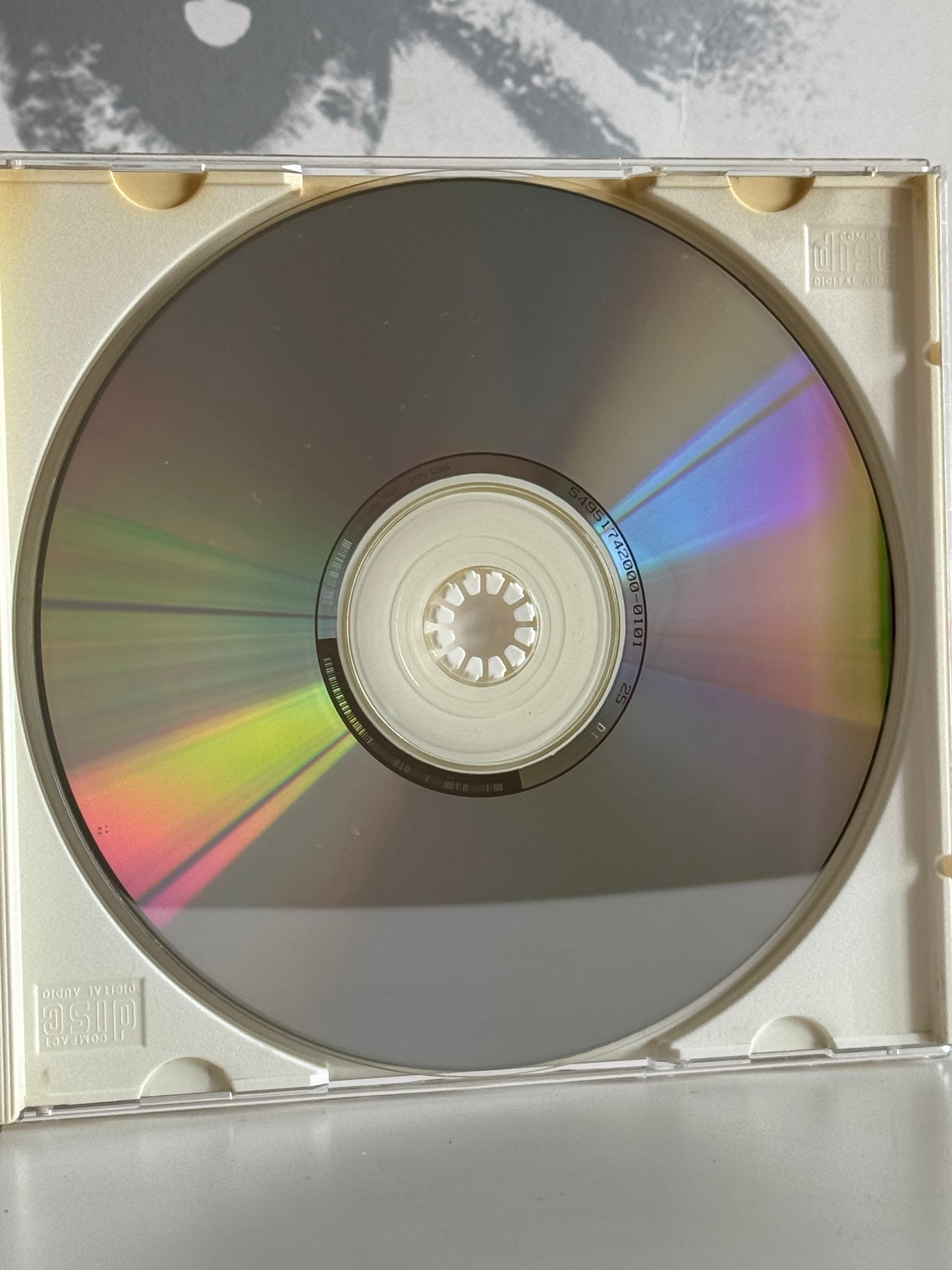 Michael Jackson CD Invincible Blue cover