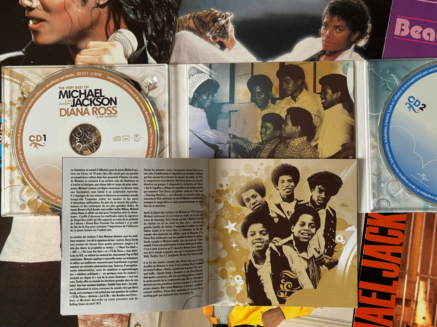 Michael Jackson CD The Very Best Of The Jackson 5 Diana Ross The Supremes