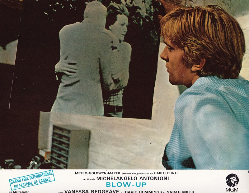 Lobby card Blow-up, Antonioni, David Hemmings, 1966 #1