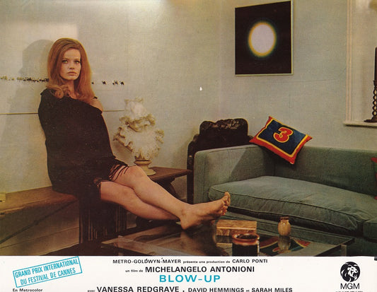 Lobby card Blow-up, Antonioni, Veruschka, 1966 #9