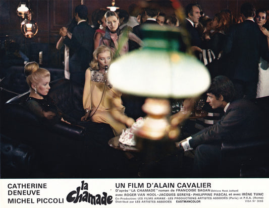Lobby card La Chamade, Catherine Deneuve & Roger Van Hool, 1968 #9