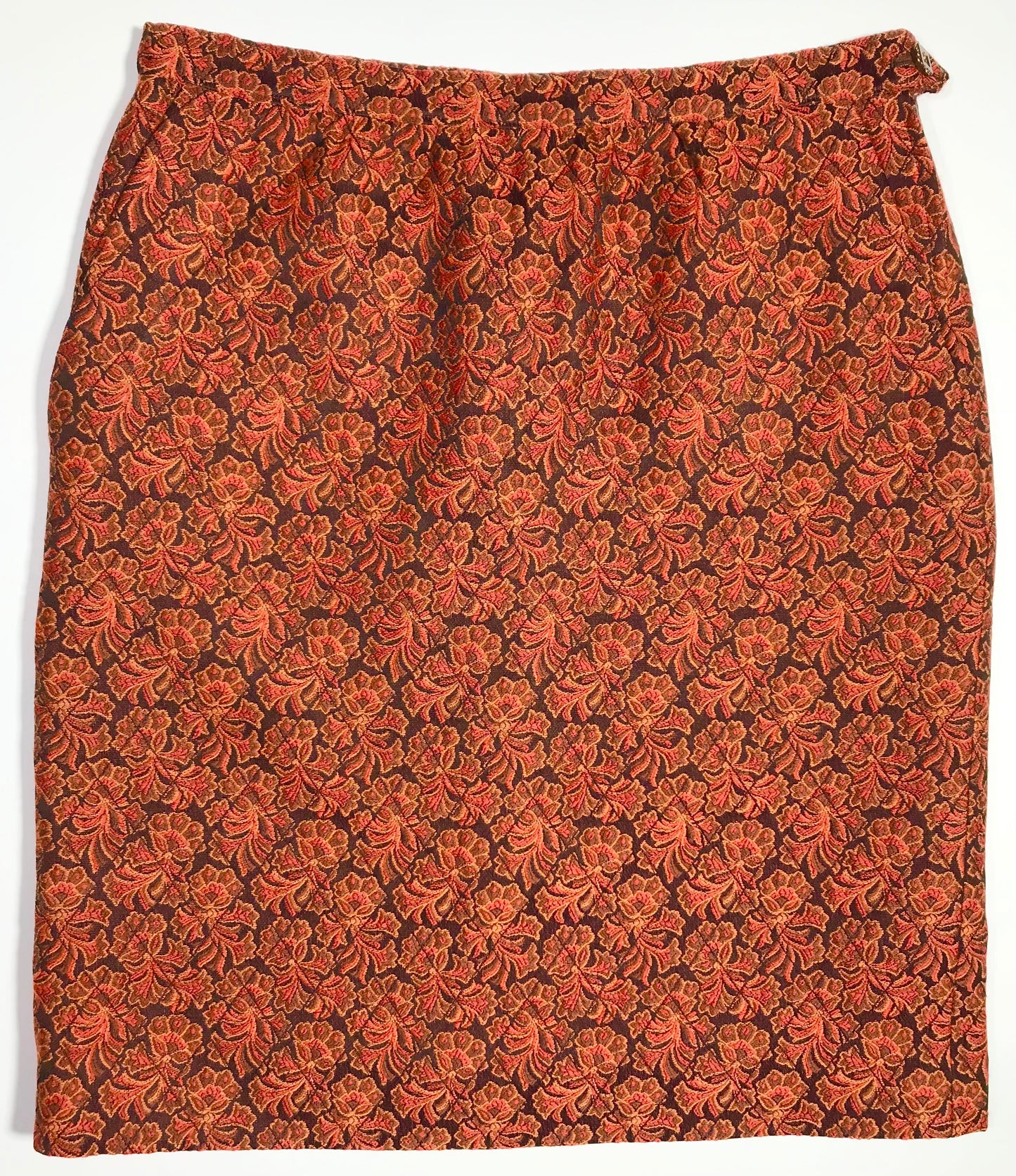 Jupe Yves Saint Laurent brocart