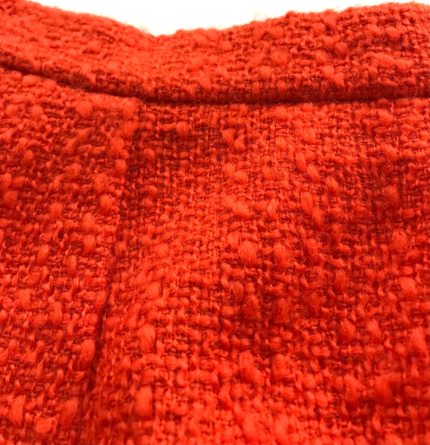 Céline pencil skirt in orange tweed