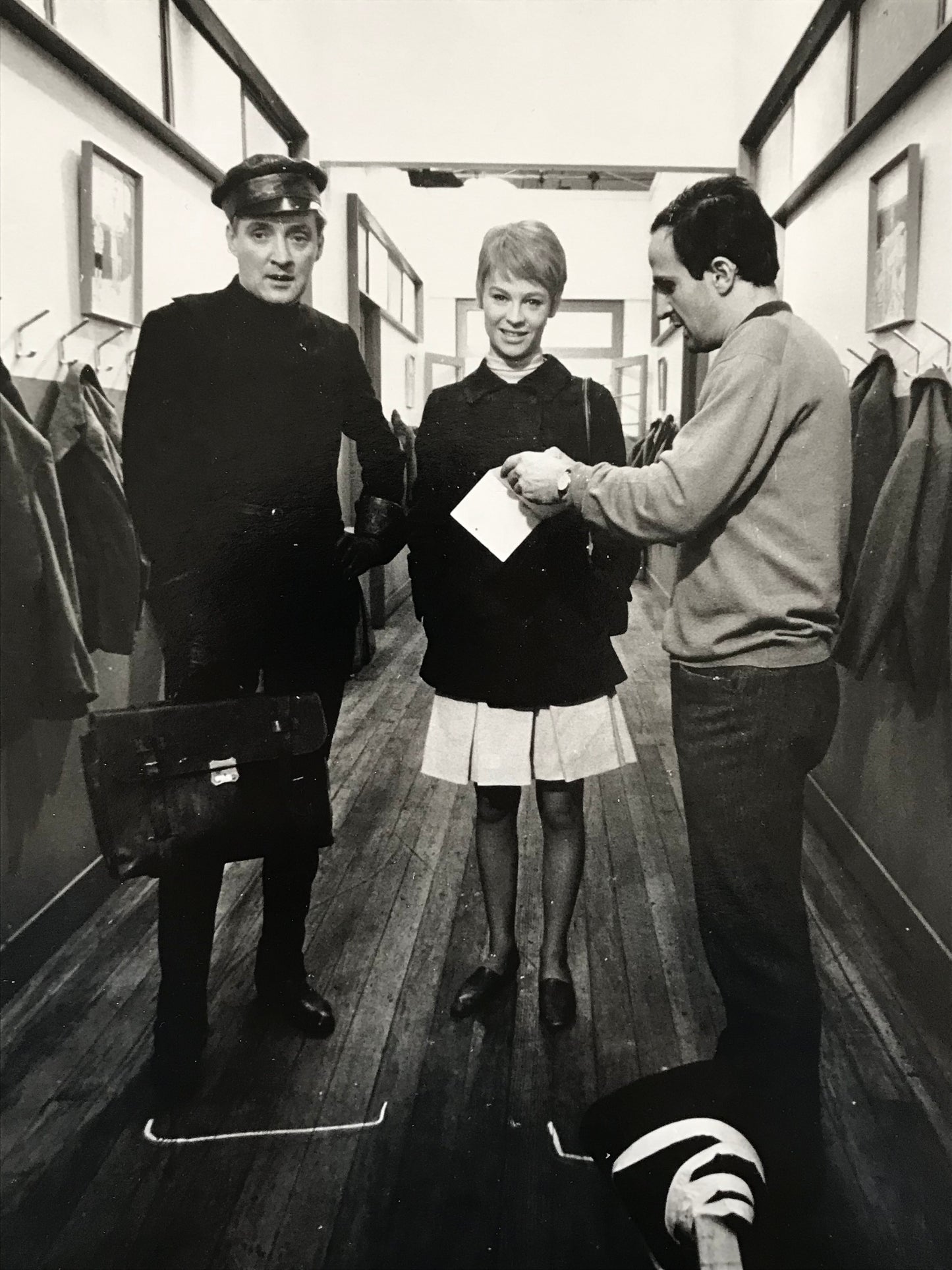 Shooting "Fahrenheit 451", 1966, by Shahrokh Hatami