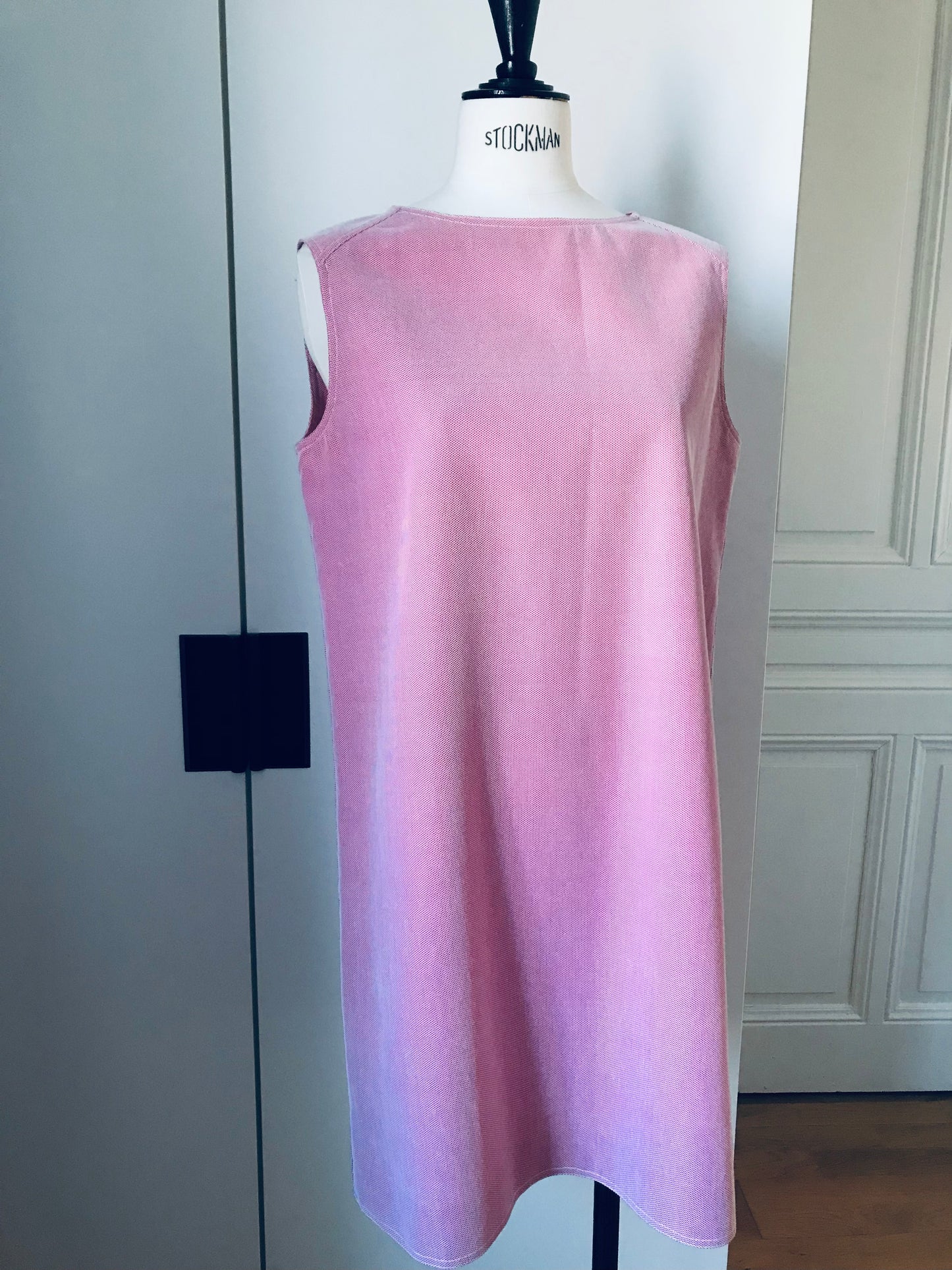 Robe Courrèges résille fuchsia