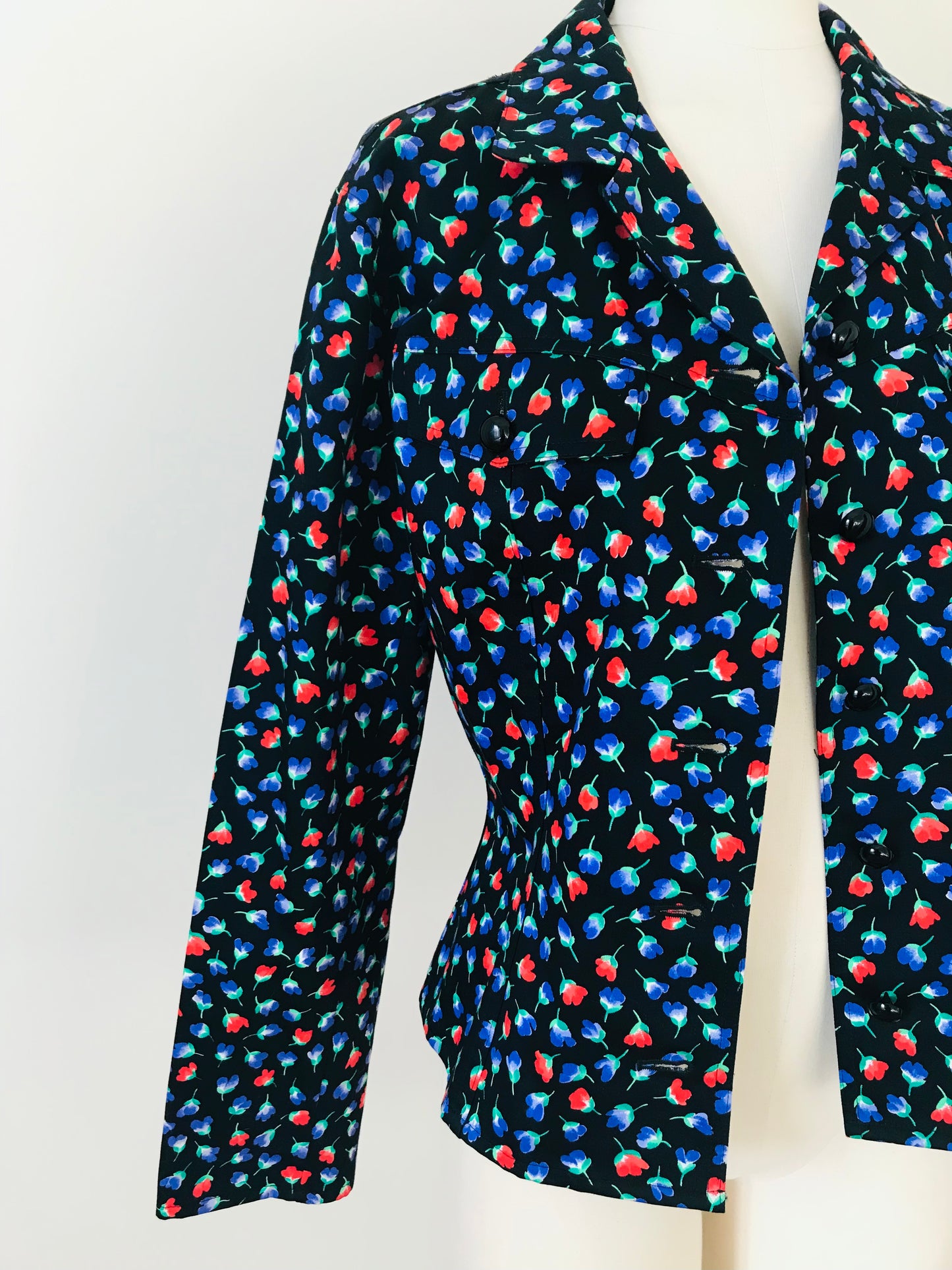 Veste YSL Variation petites fleurs
