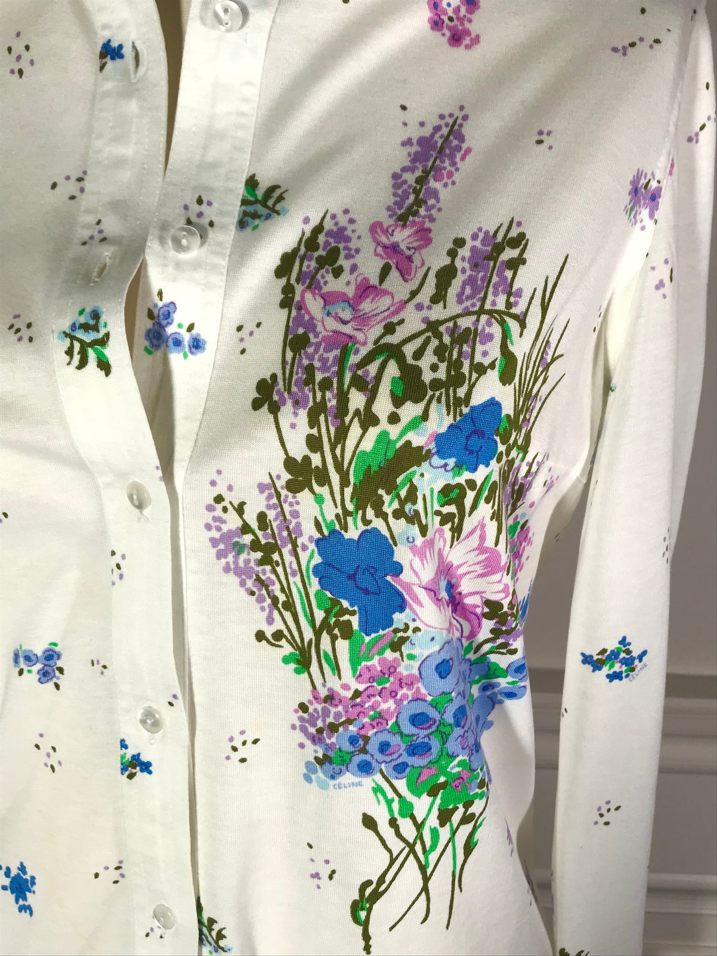 Chemise Céline bouquet