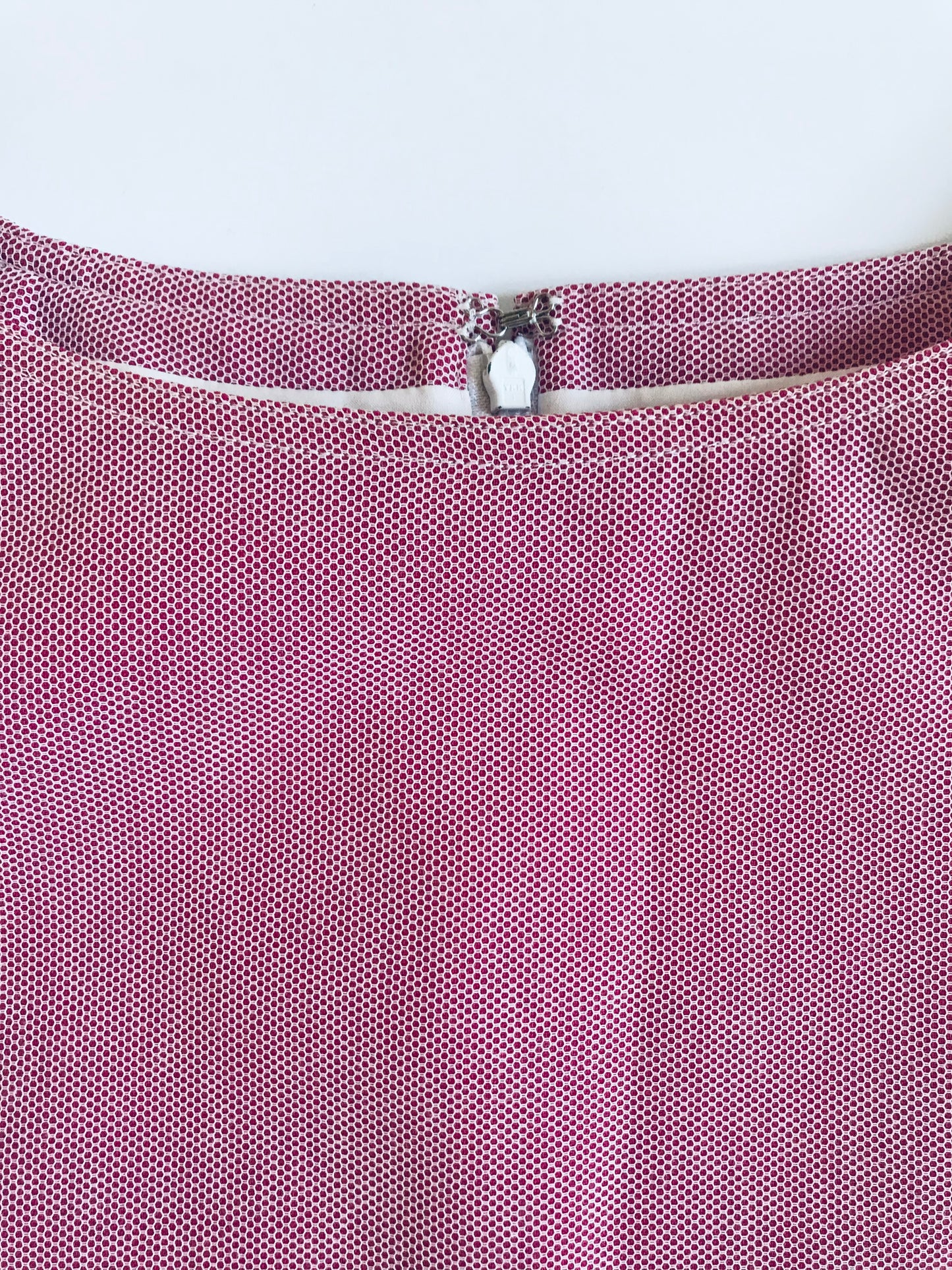Robe Courrèges résille fuchsia
