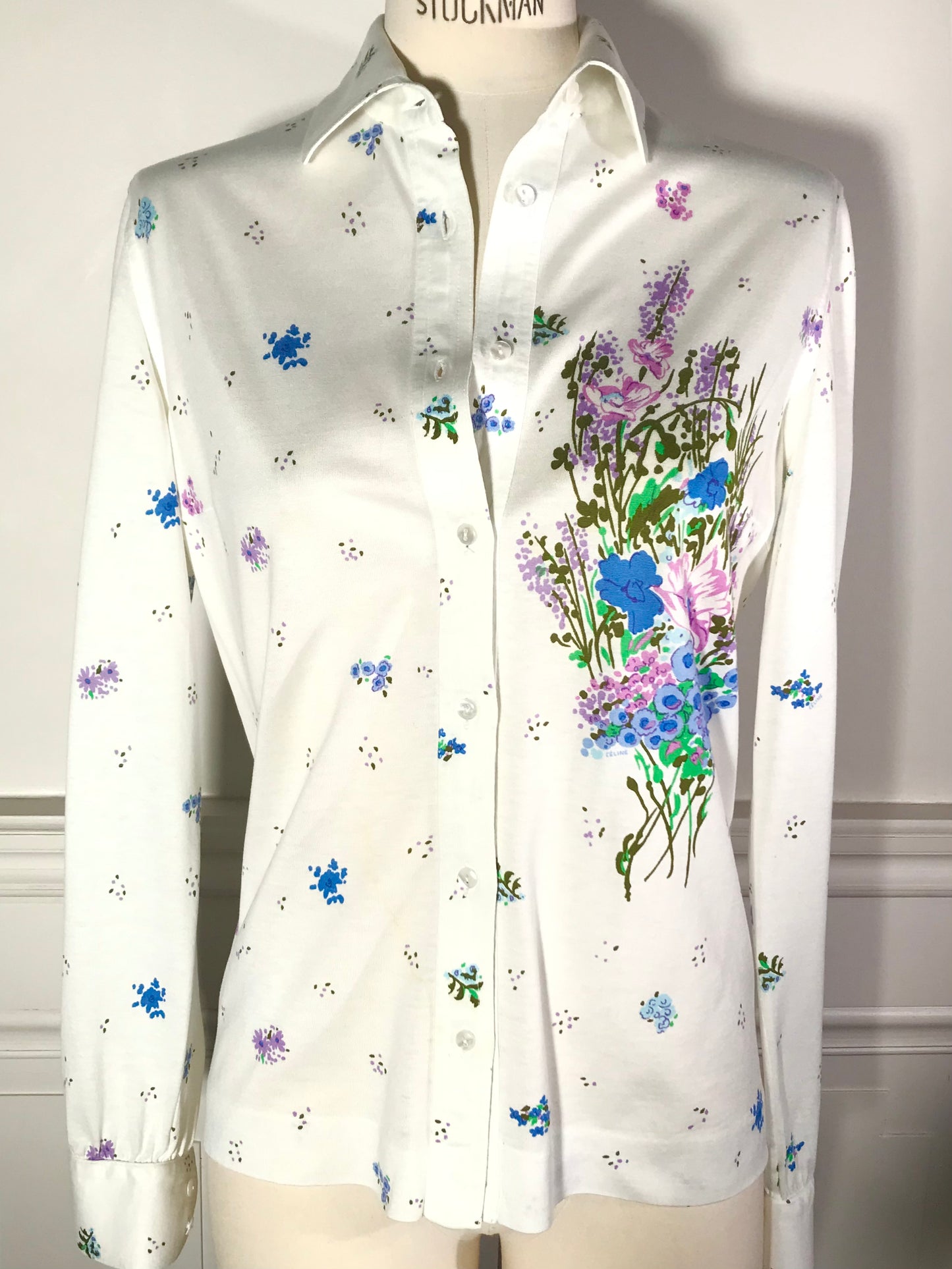 Chemise Céline bouquet