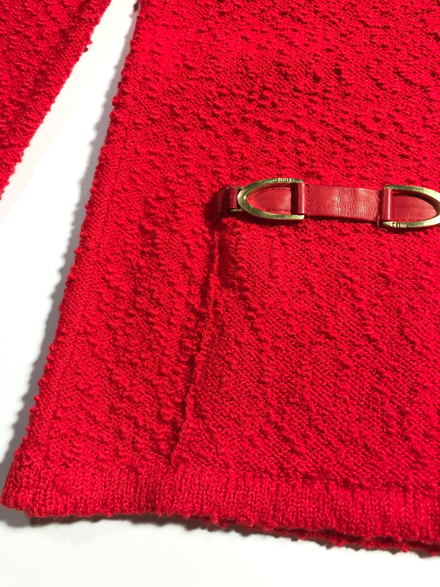 Pull Céline laine rouge