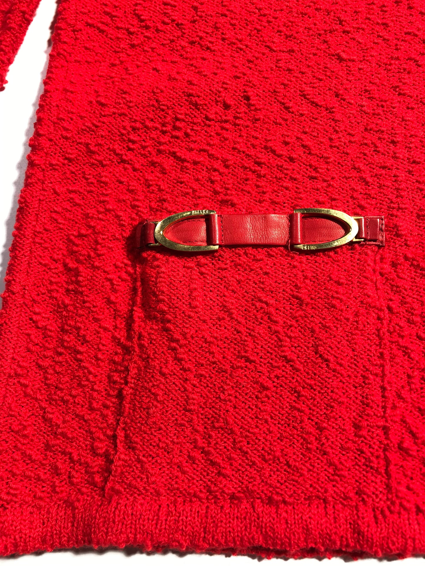 Pull Céline laine rouge