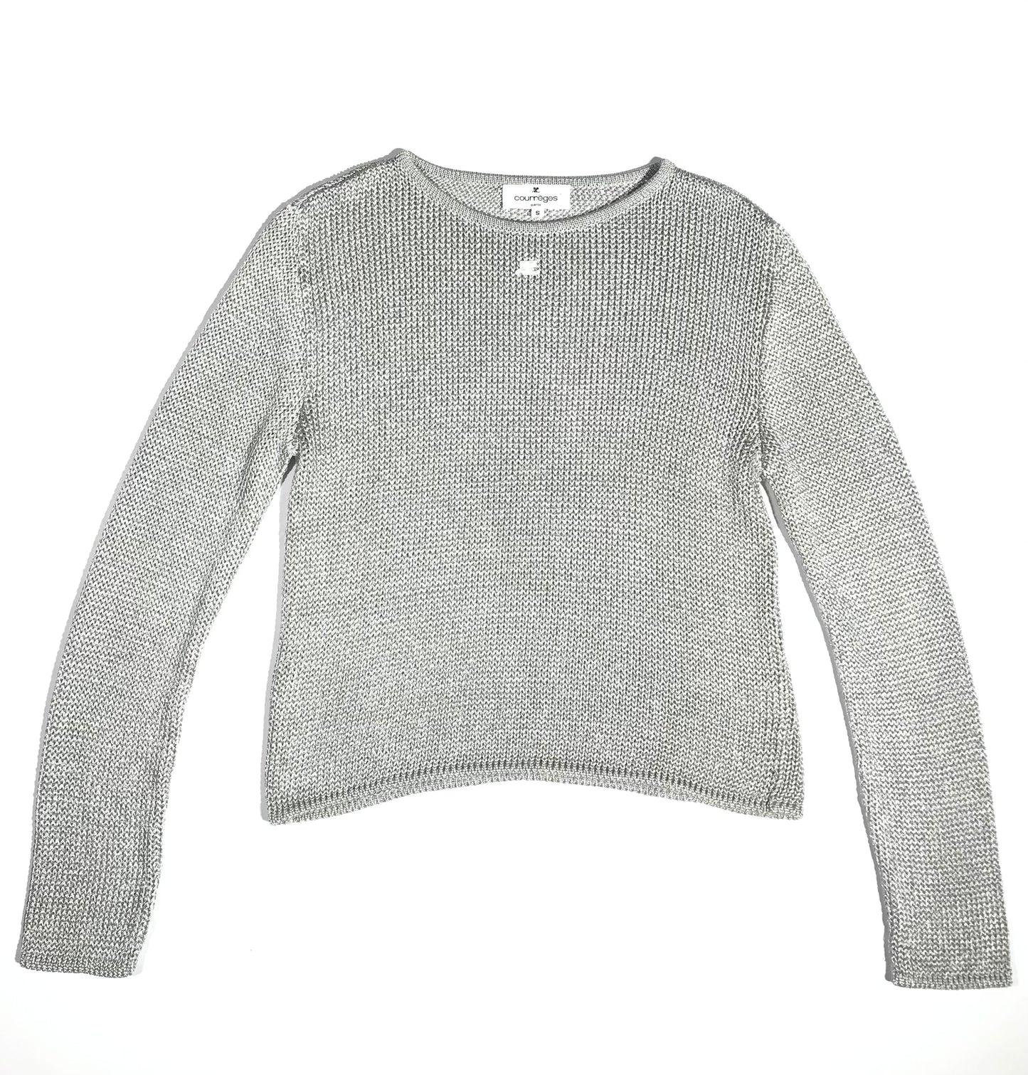 Pull Courrèges argent