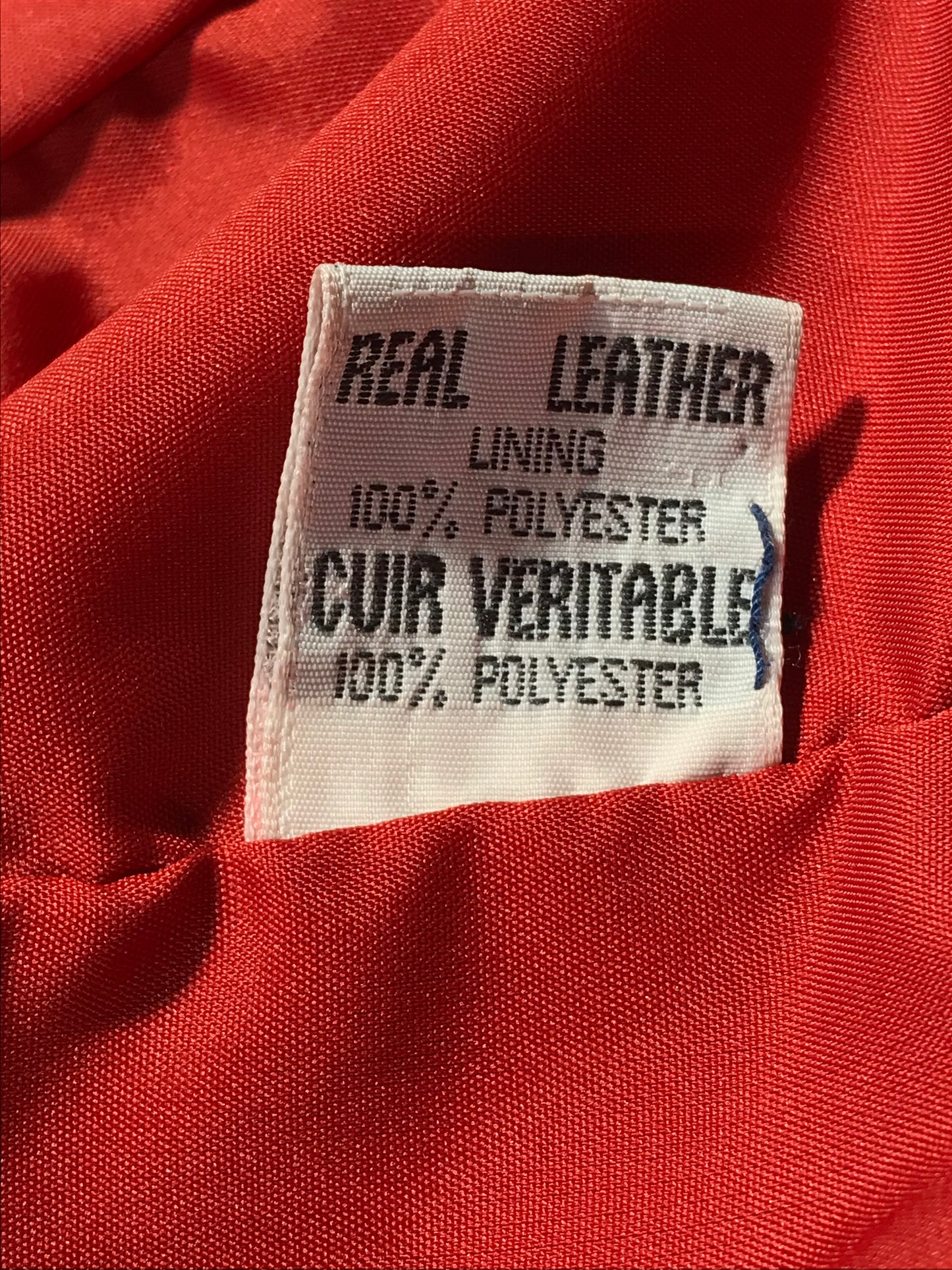Veste en cuir Yves Saint Laurent Variation