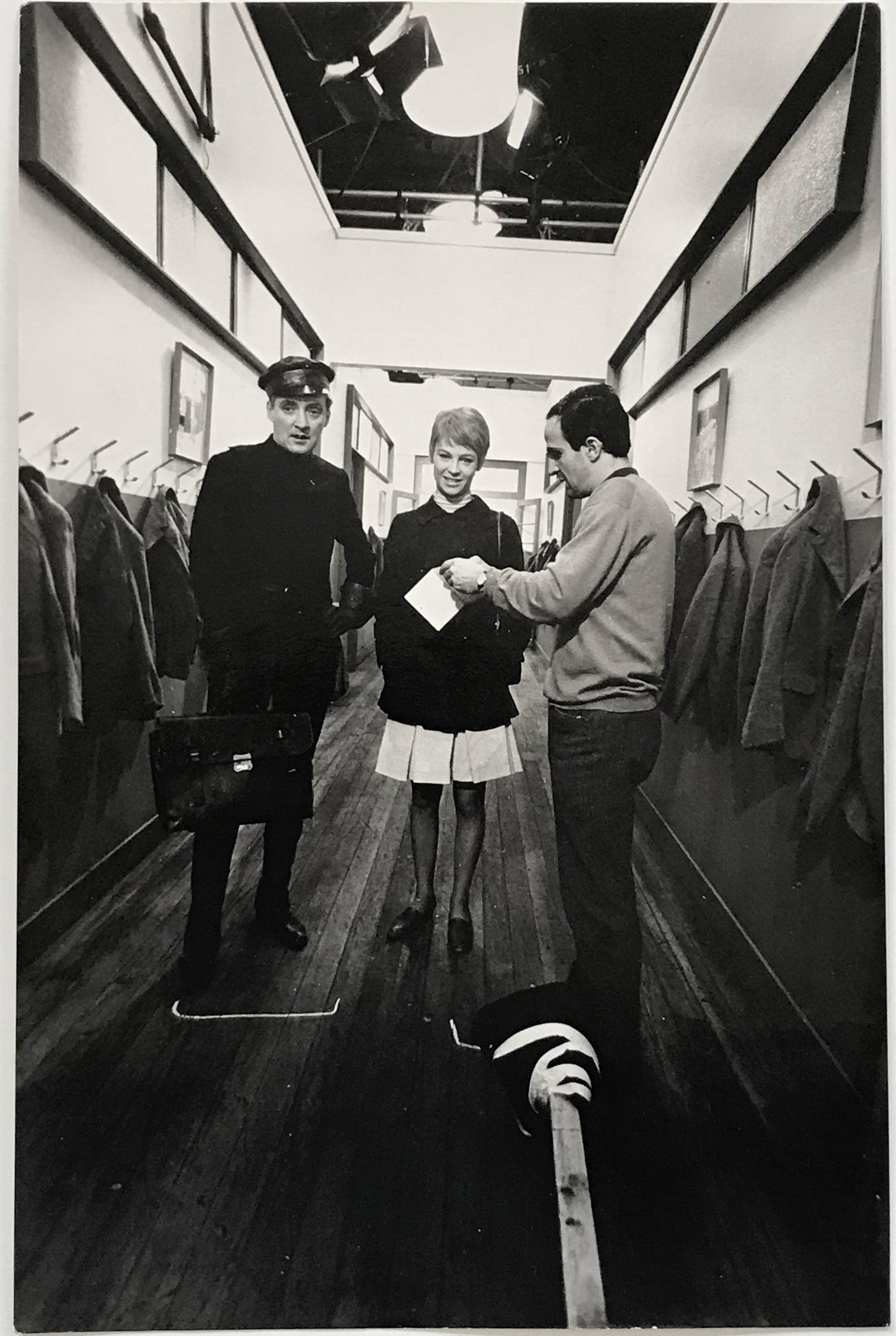 Shooting "Fahrenheit 451", 1966, by Shahrokh Hatami