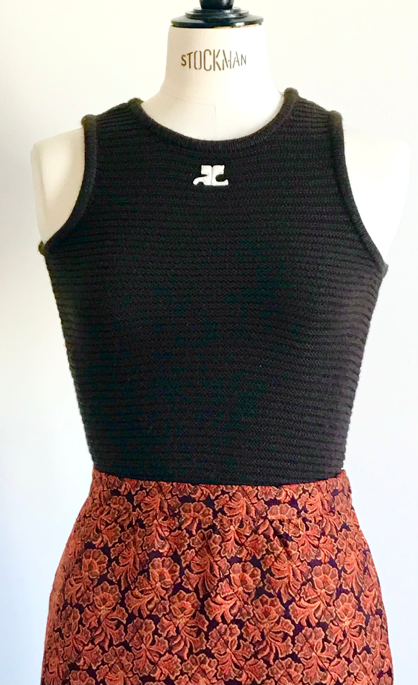 Courrèges sleeveless top