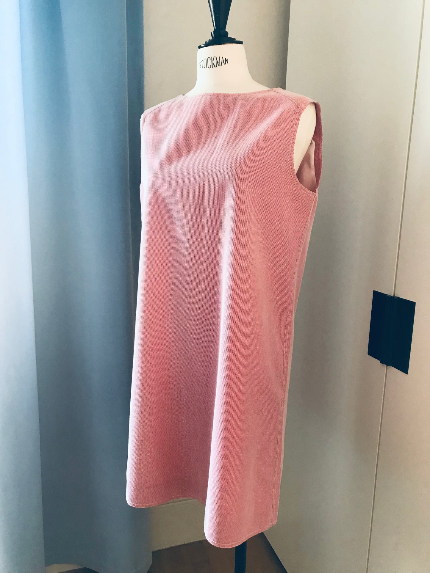 Robe Courrèges résille fuchsia