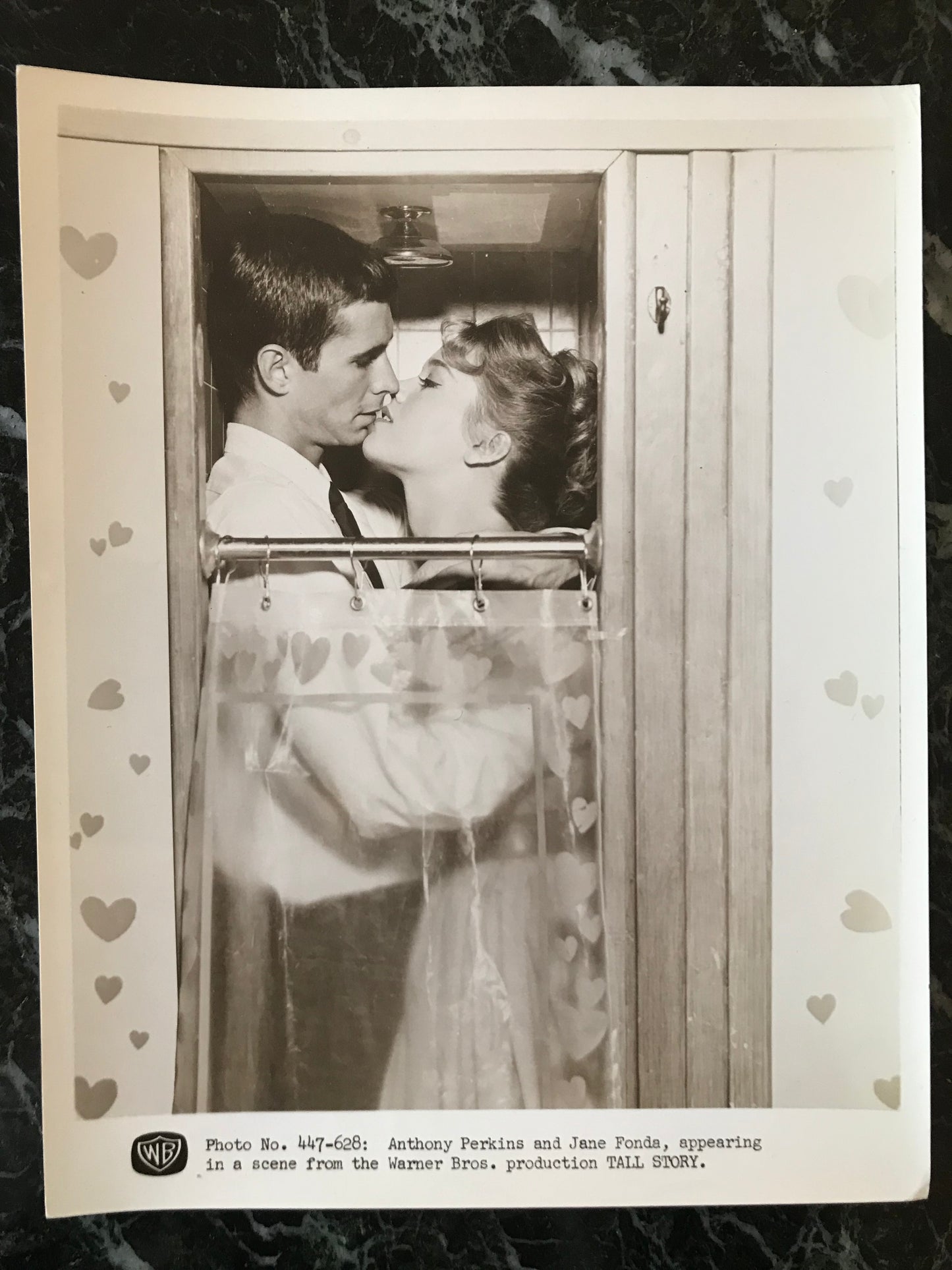 Jane Fonda et Anthony Perkins, photo du film Tall Story