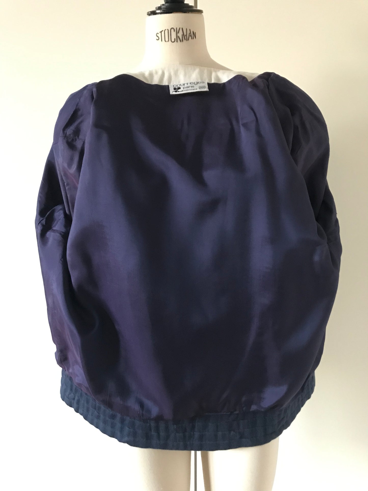 Blouson Courrèges marine