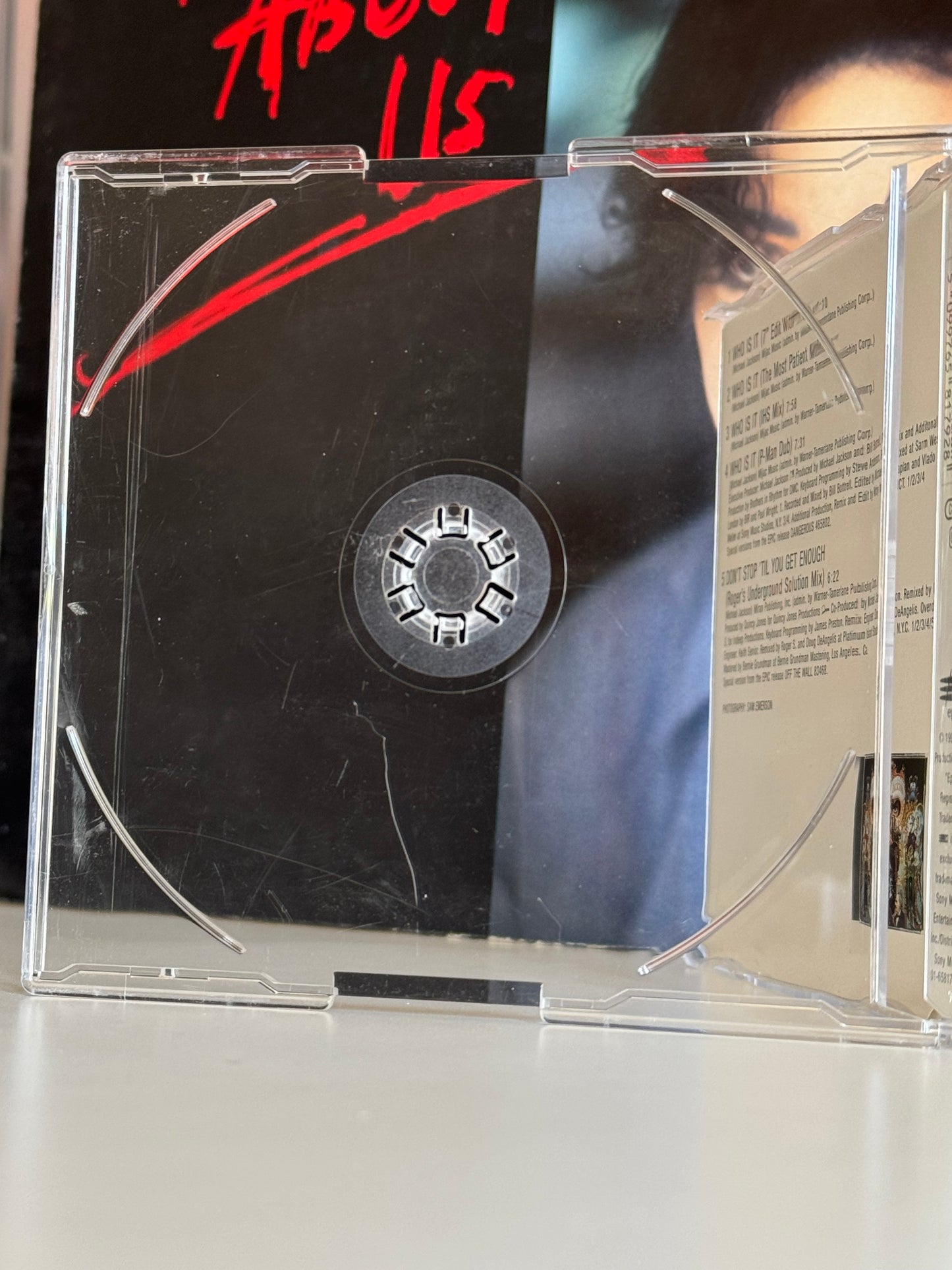 Michael Jackson Maxi CD Single Who Is It 1992
