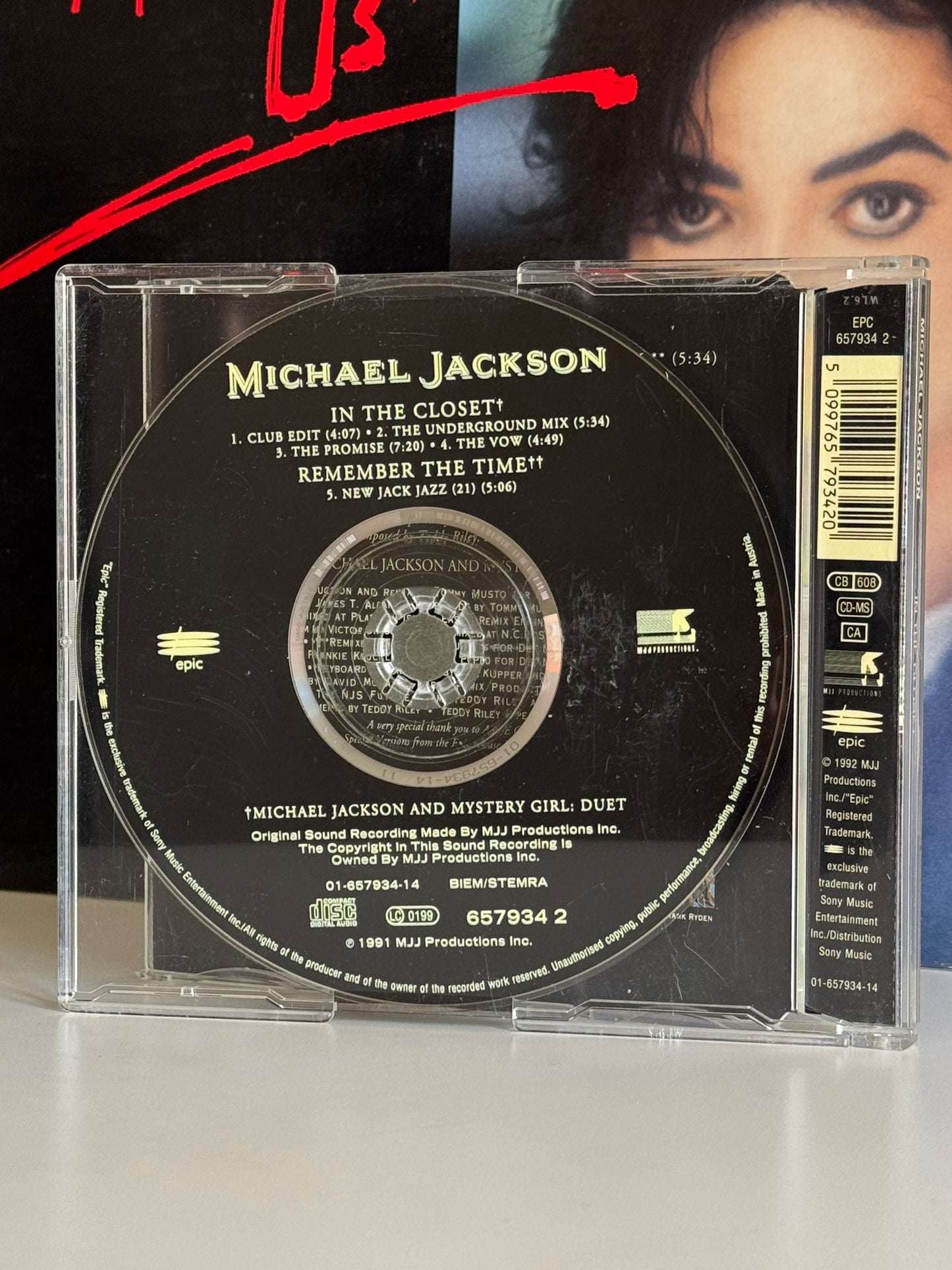 Michael Jackson Maxi CD Single In The Closet