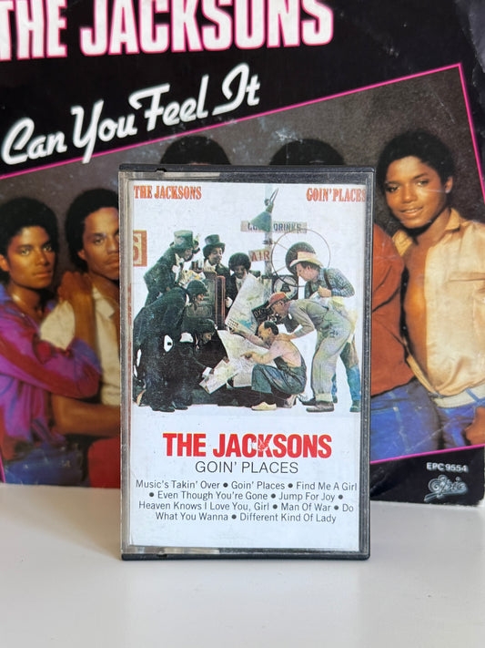 The Jacksons K7 Goin Places cassette audio 1977