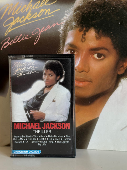 Michael Jackson K7 Thriller cassette audio 1982