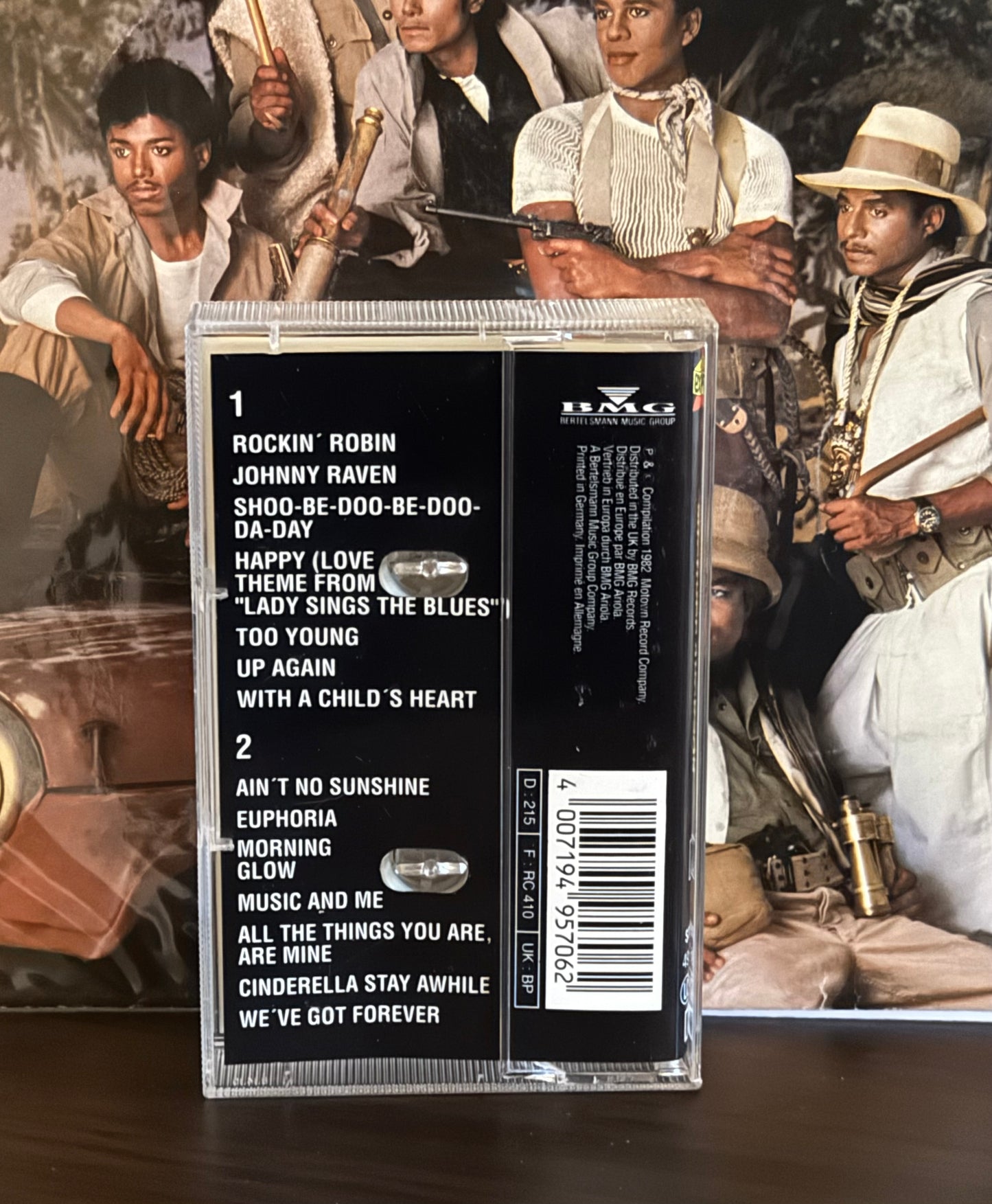 Michael Jackson K7 Motown Legends cassette audio 1982