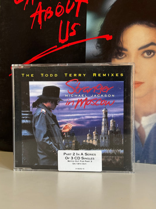 Michael Jackson CD Single Stranger in Moscow Part 2 The Todd Terry Remixes