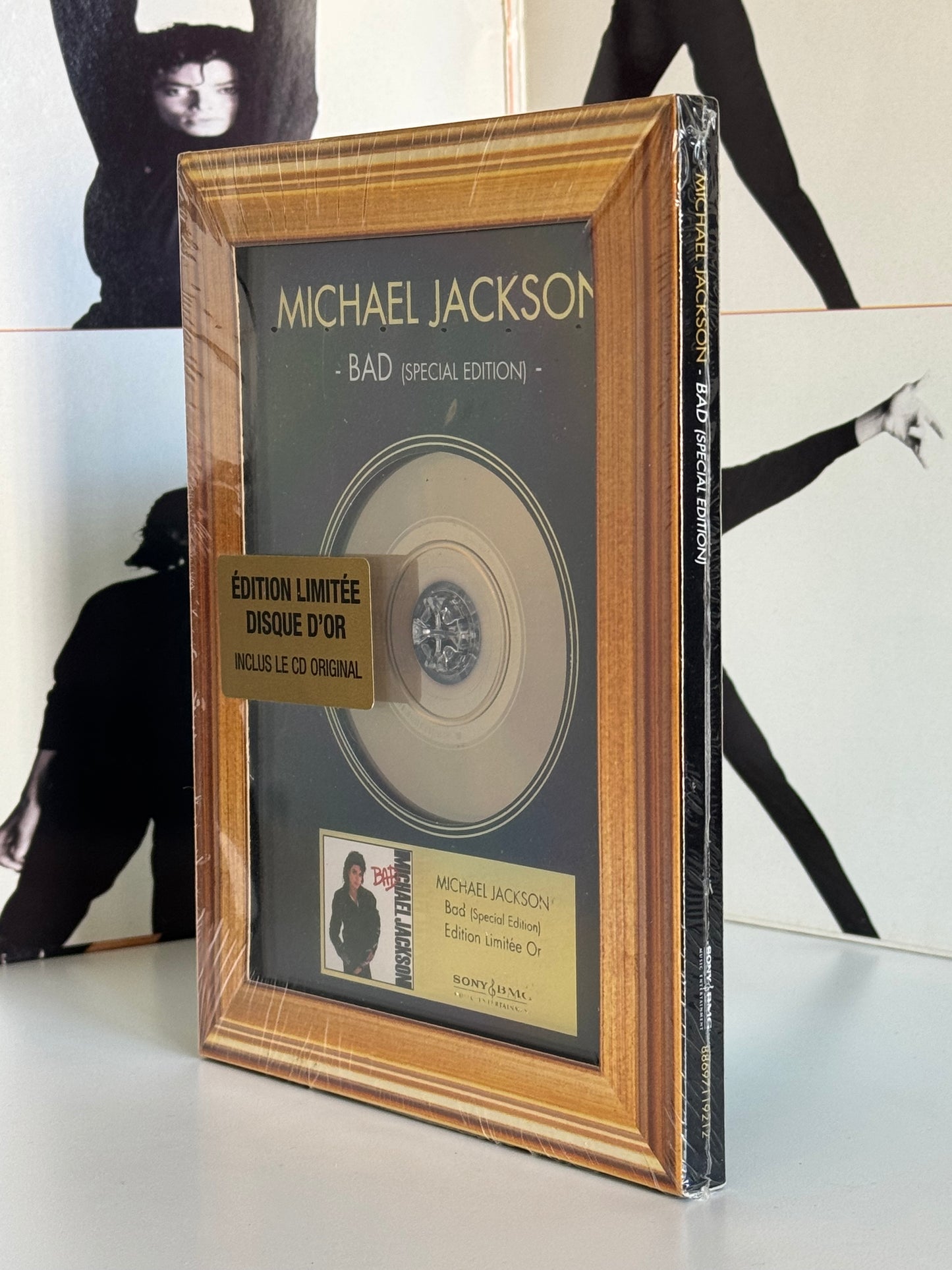 Michael Jackson Bad CD Limited Edition Or Gold
