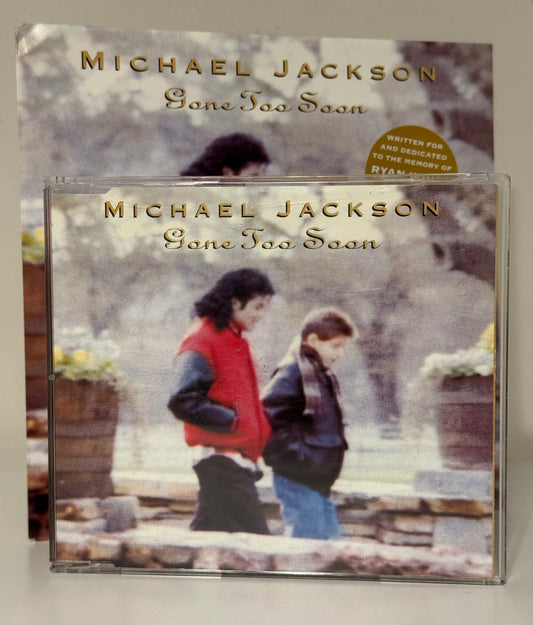 Michael Jackson CD Maxi Single Gone Too Soon 1993