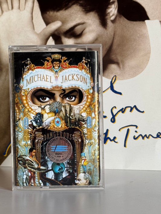 Michael Jackson K7 Dangerous cassette audio 1991