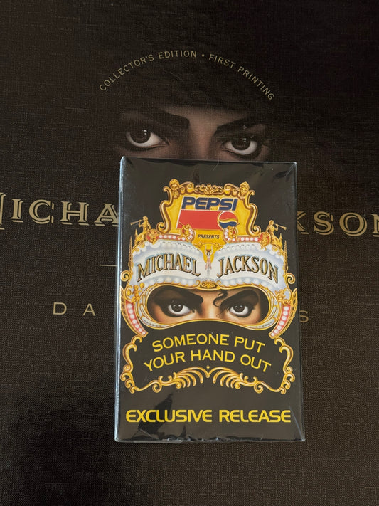 Michael Jackson K7 Promo Pepsi Someone Put Your Hand Out cassette audio 1992