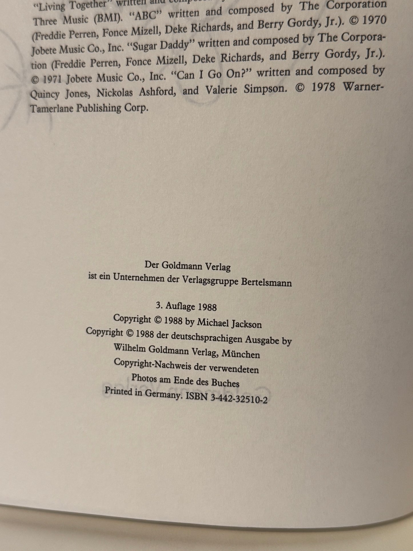 Livre Moonwalk von Michael Jackson Mein Leben