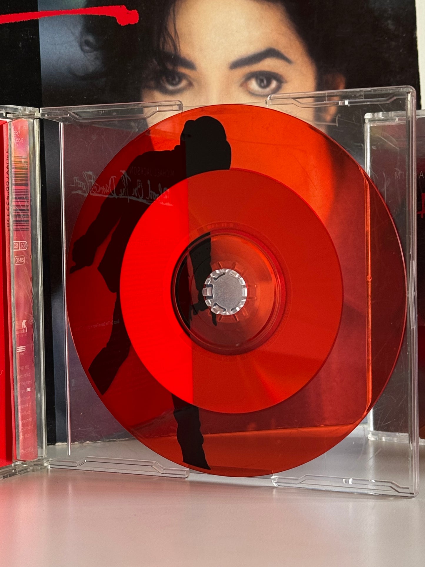 Michael Jackson Pack Blood on the dance floor 2 CD Single UK Red