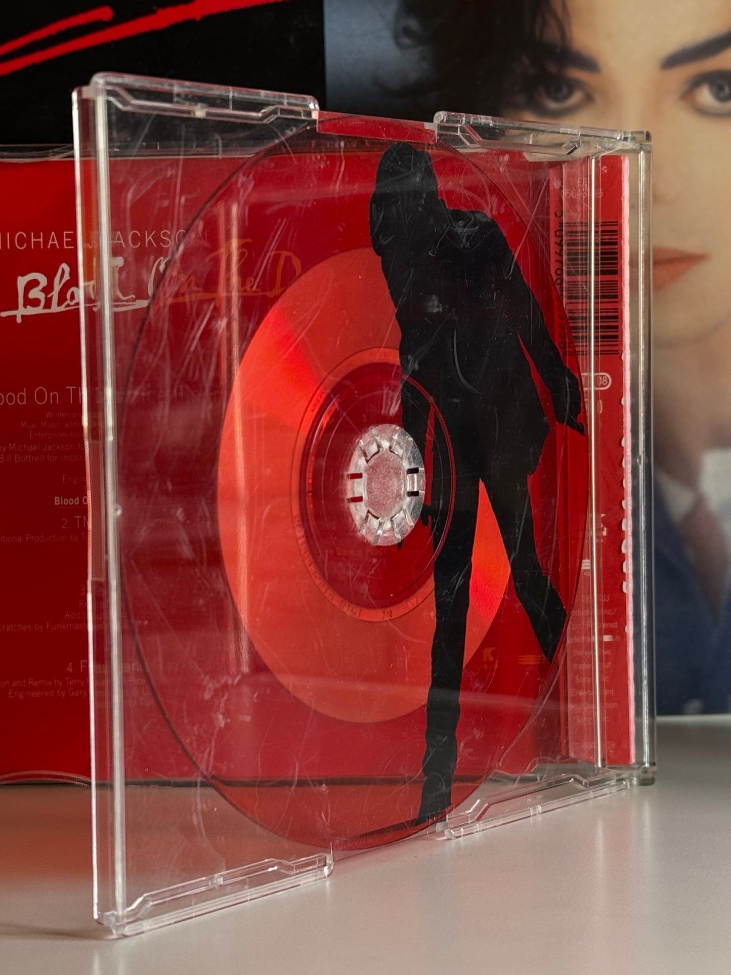 Michael Jackson Pack Blood on the dance floor 2 CD Single UK Red