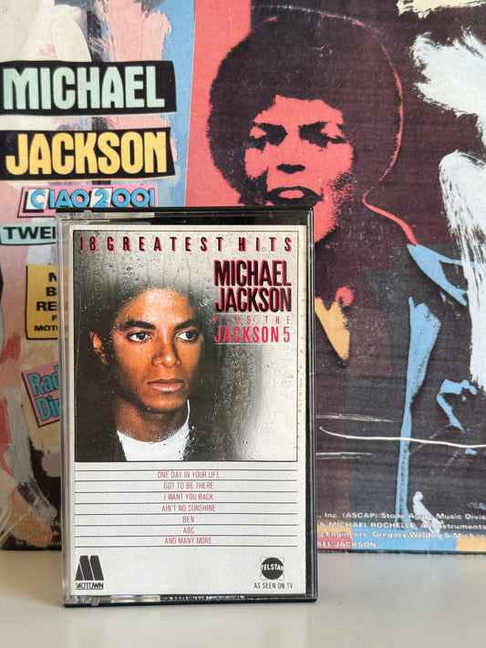 Michael Jackson 18 Greatest Hits K7 cassette audio 1983