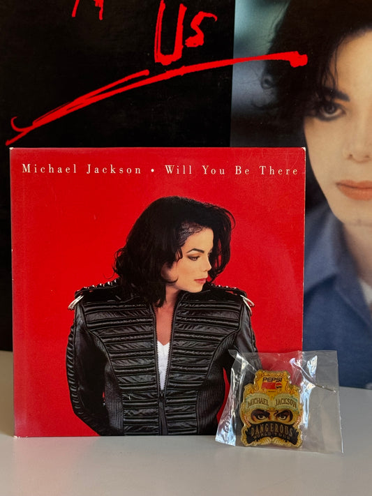 Michael Jackson Pack Dangerous Pin's + CD Single
Will You Be There