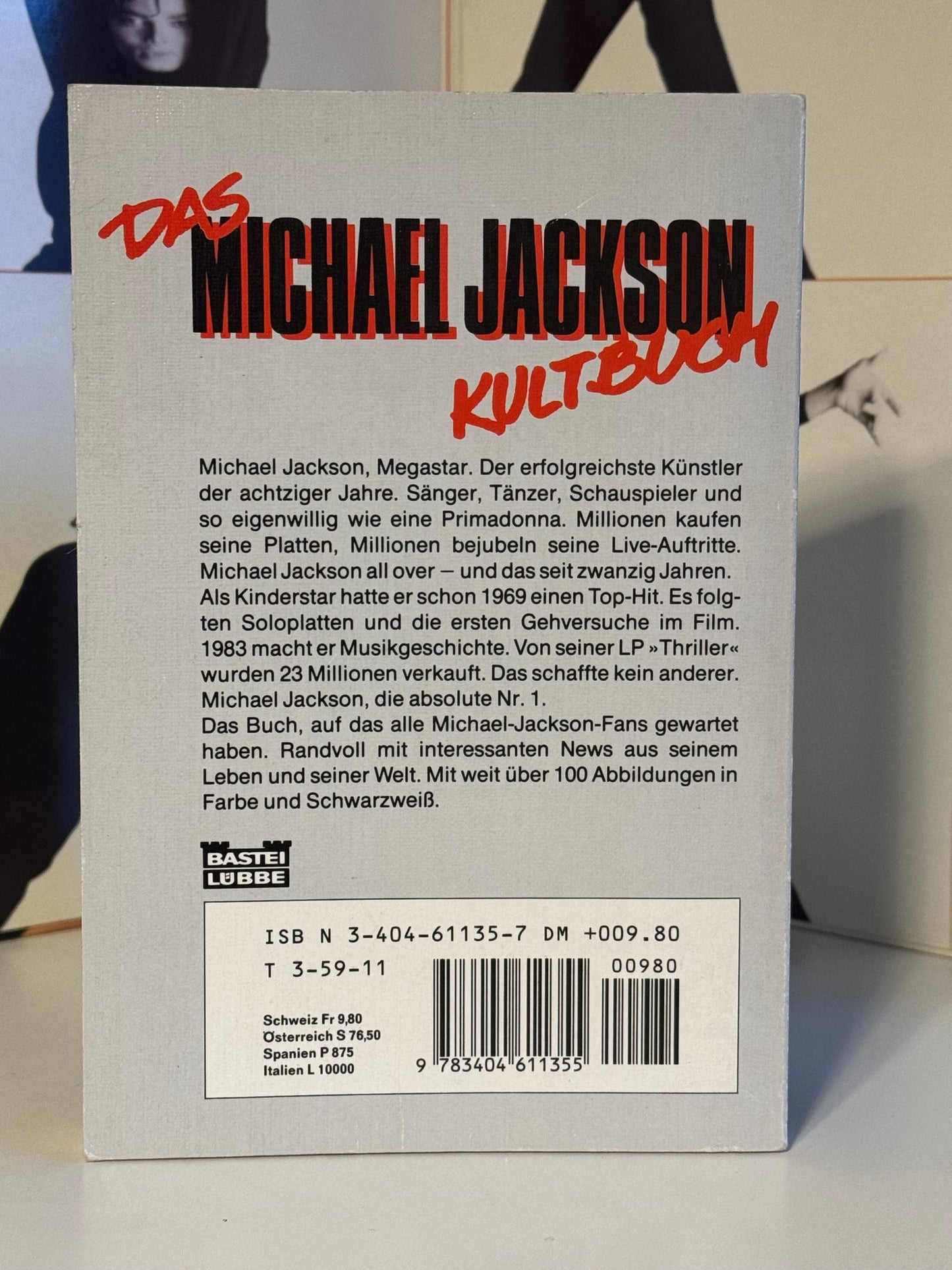 Livre Das Michael Jackson Kultbuch 1988