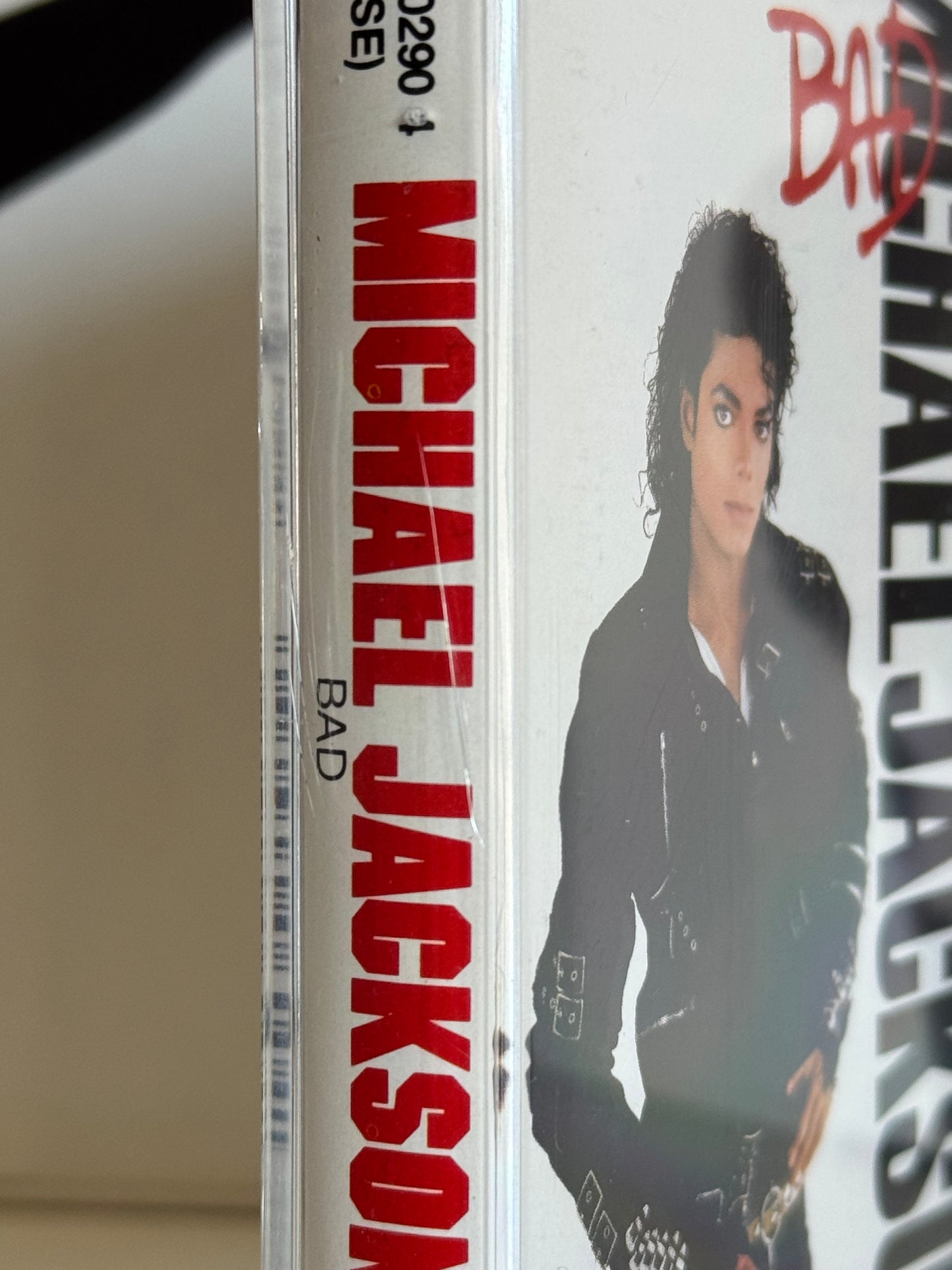 Michael Jackson K7 Bad cassette audio 1987
