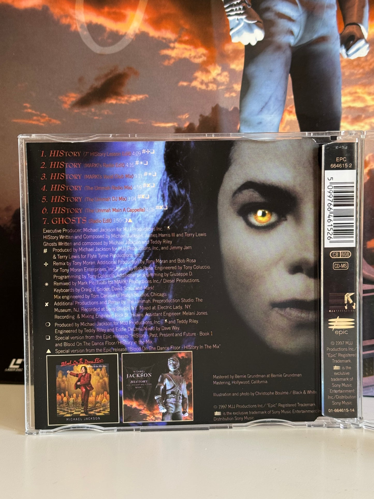 Michael Jackson CD Maxi Single HiStory / Ghosts 1997