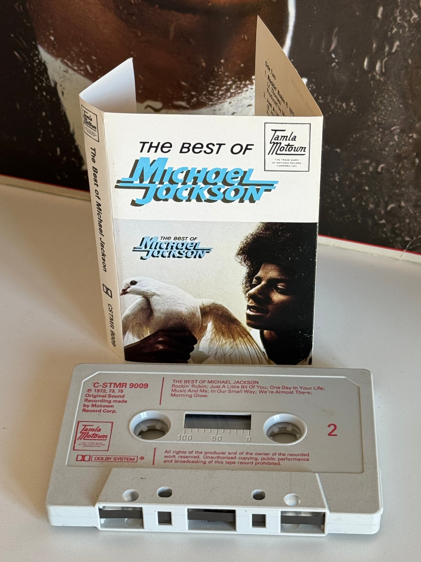 The Best of Michael Jackson K7 Tamla Motown cassette audio 1975