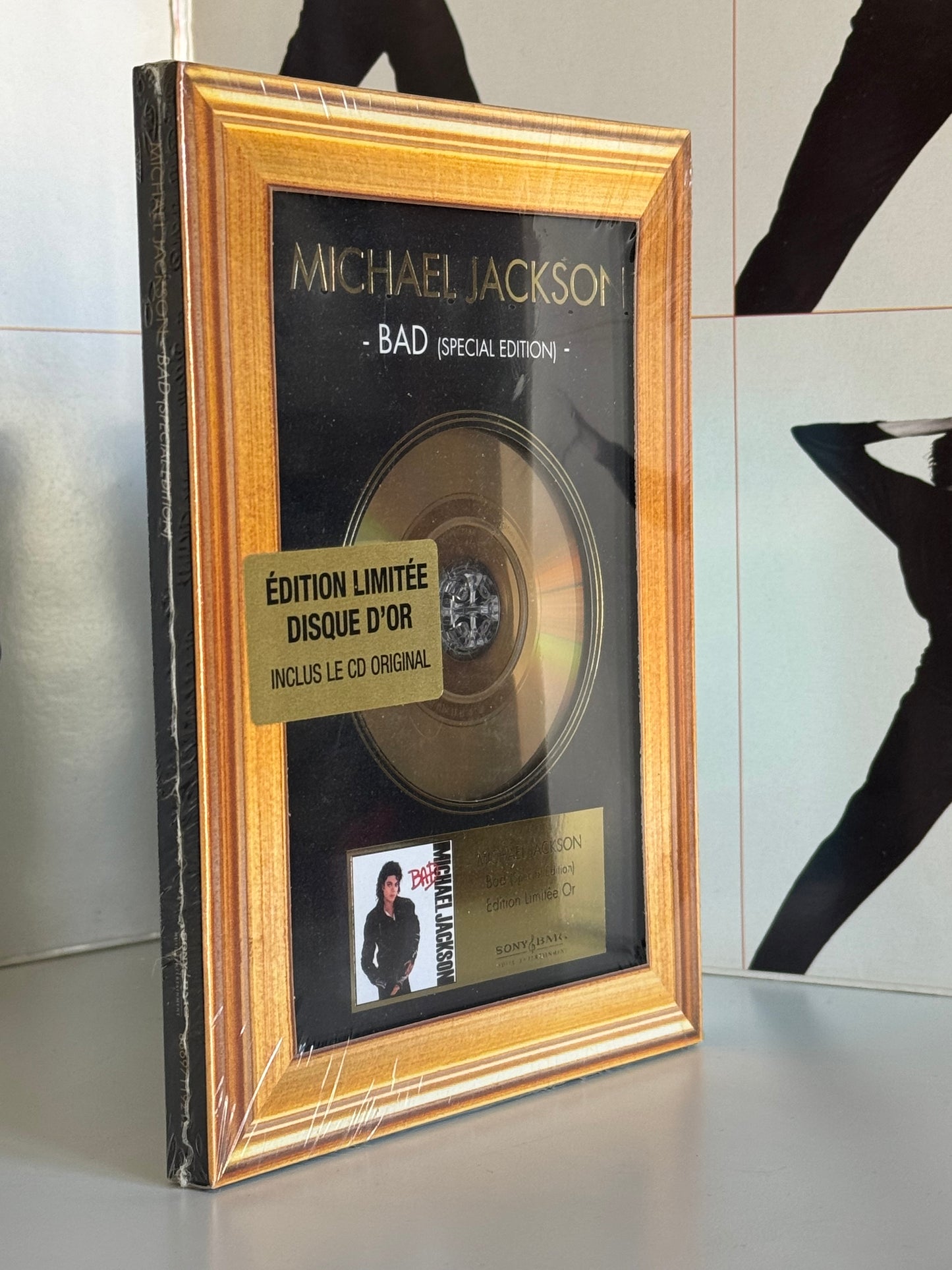 Michael Jackson Bad CD Limited Edition Or Gold