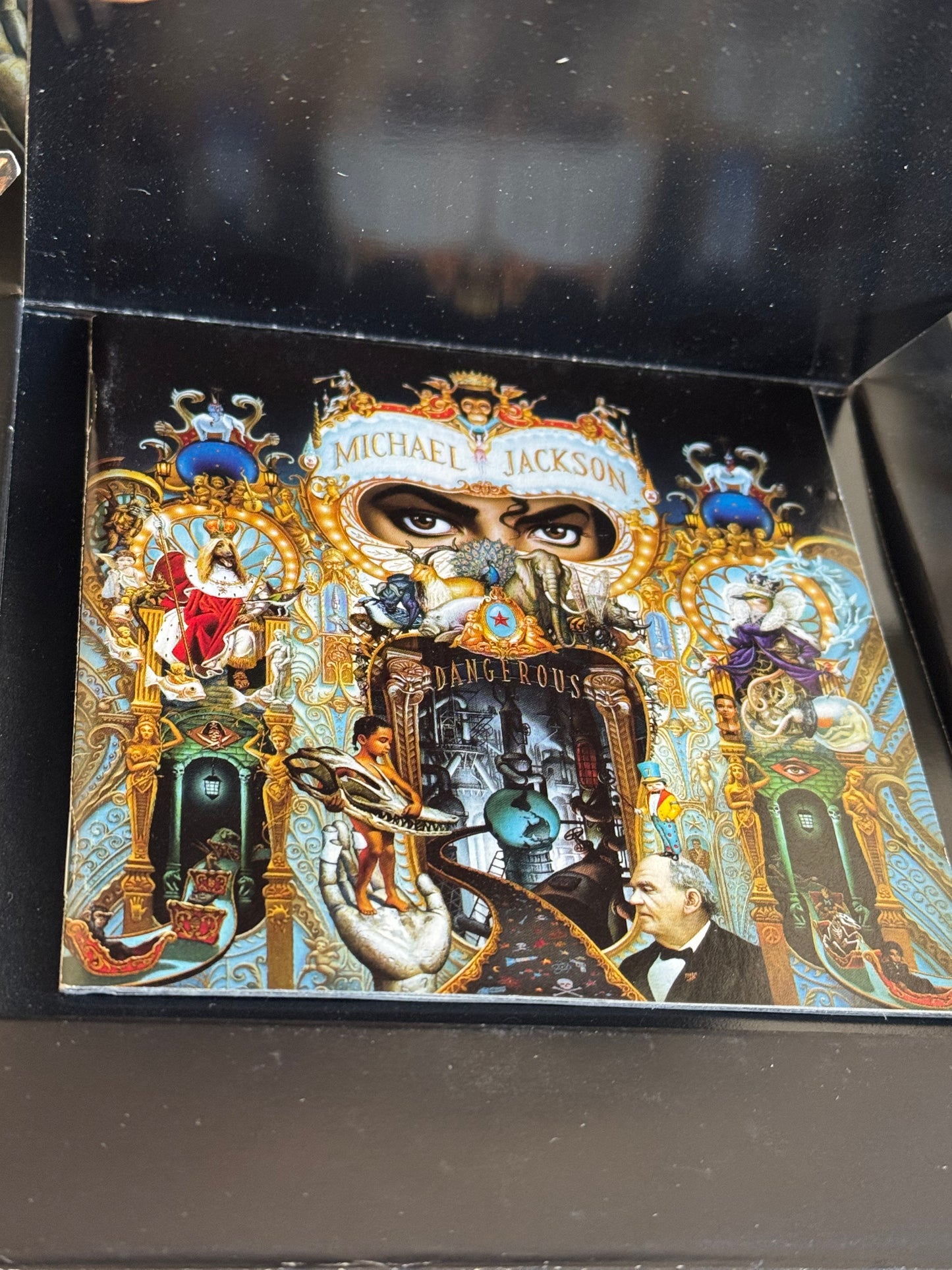 Michael Jackson CD Dangerous Collector's Edition First Printing 1991 Pop-Up