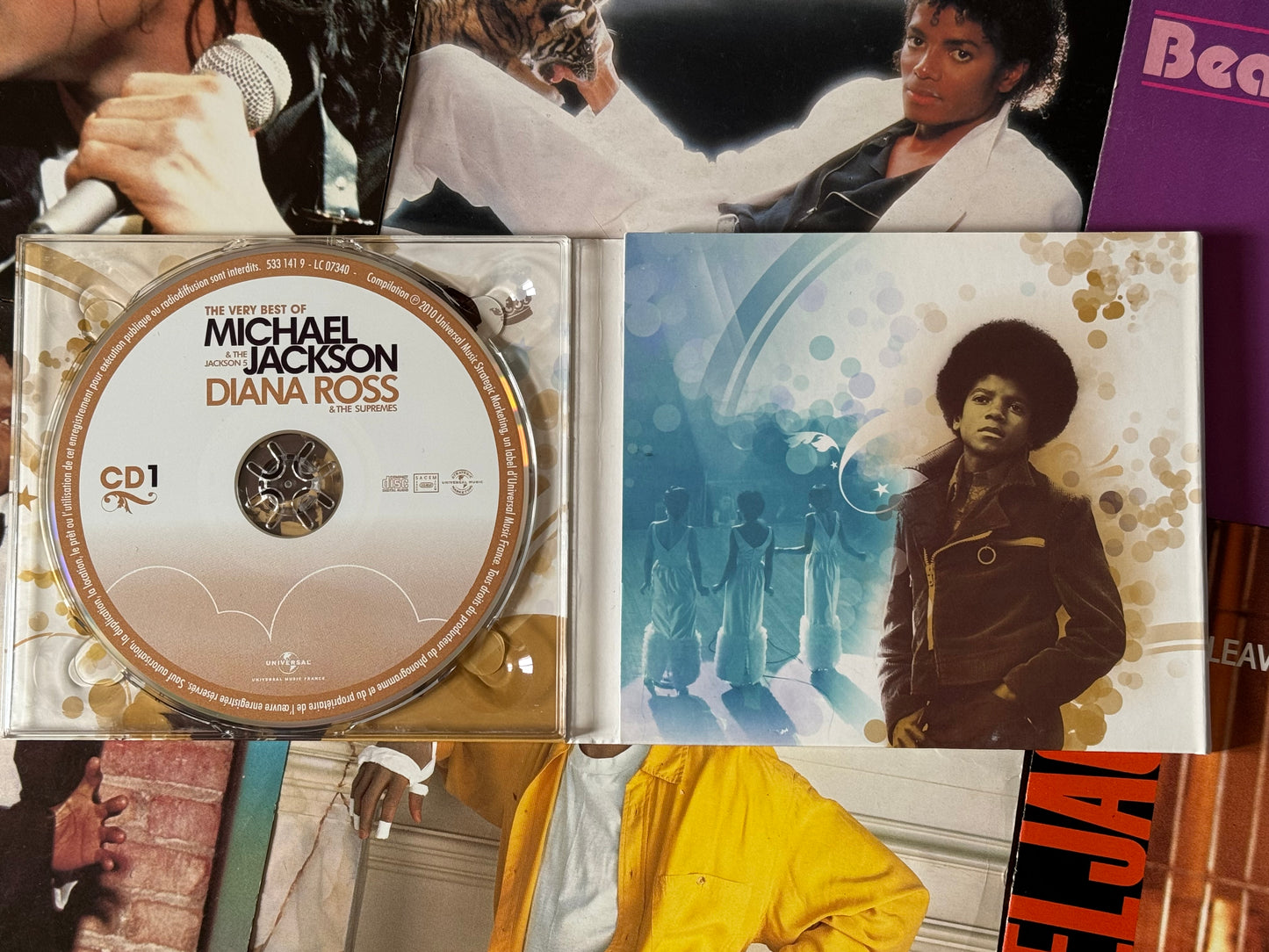 Michael Jackson CD The Very Best Of The Jackson 5 Diana Ross The Supremes