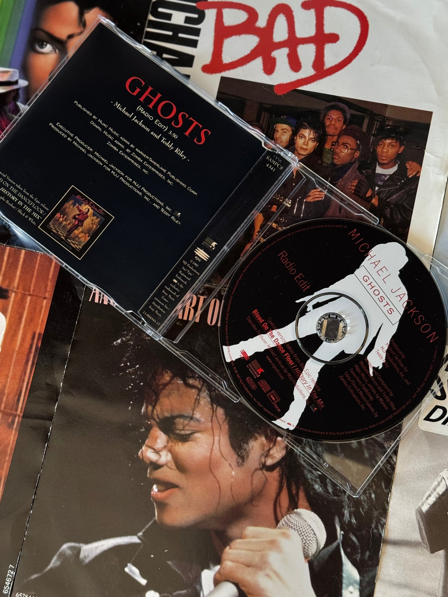 Michael Jackson CD Ghosts Radio Edit Promo 1997