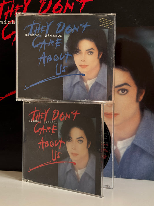 Michael Jackson Lot 2 CD They Don't Care About Us