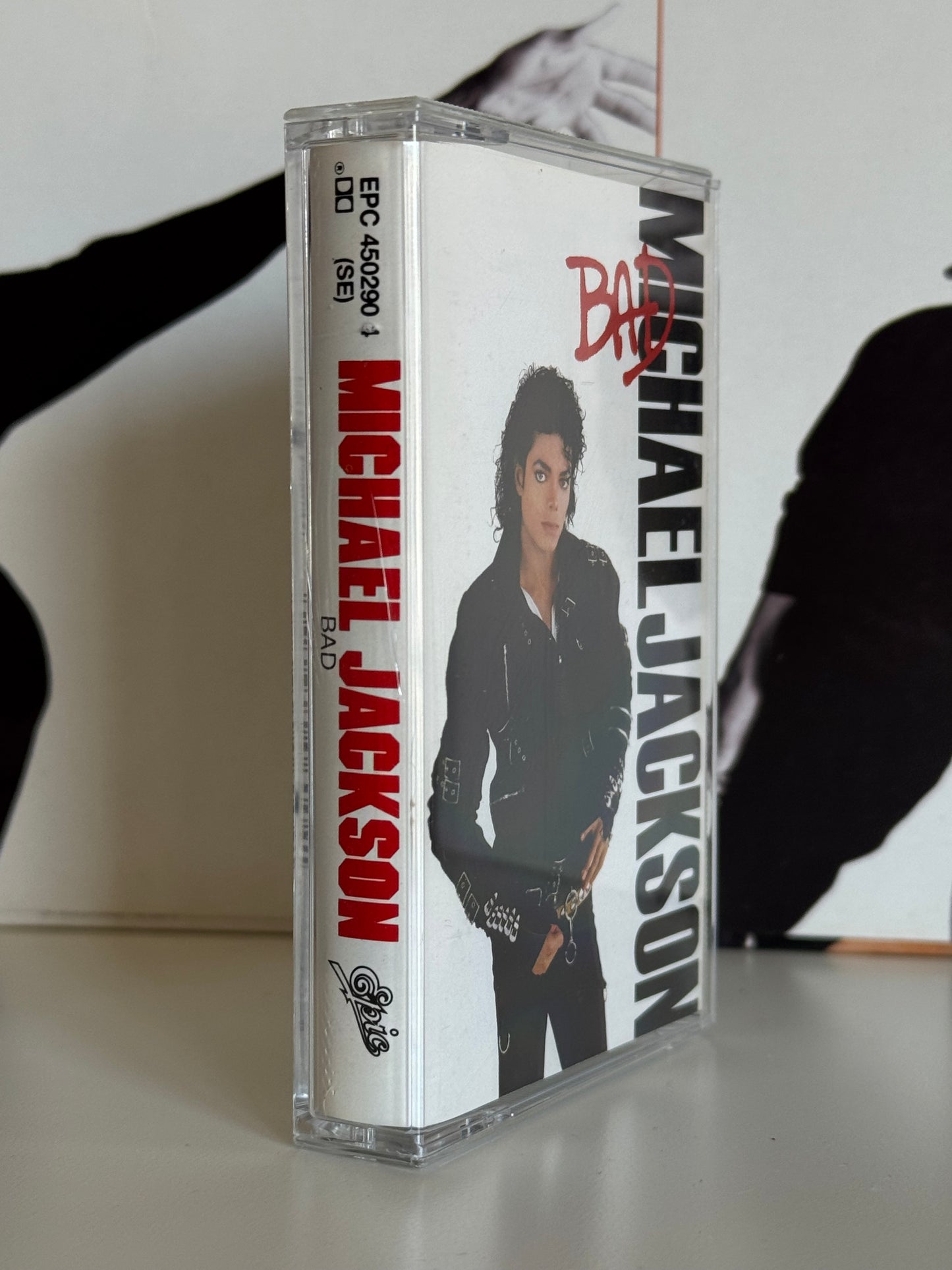 Michael Jackson K7 Bad cassette audio 1987