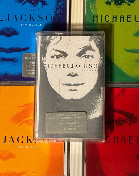 Michael Jackson K7 Invincible cassette audio 2001