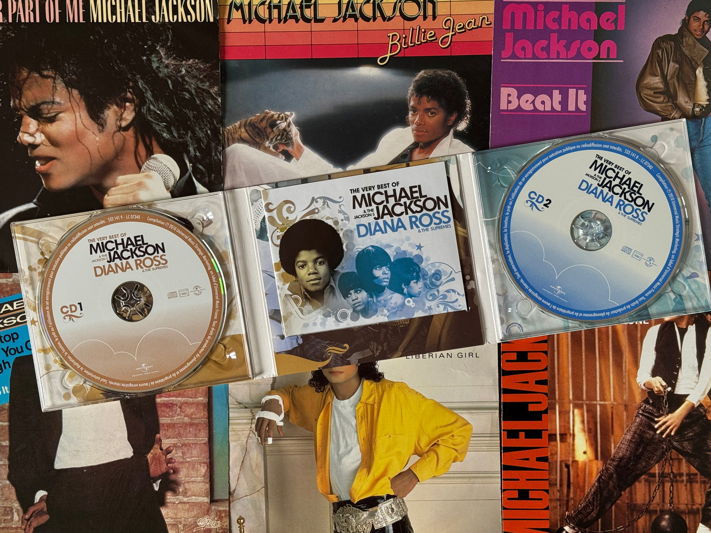 Michael Jackson CD The Very Best Of The Jackson 5 Diana Ross The Supremes