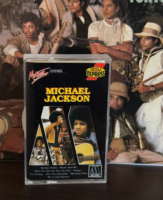 Michael Jackson K7 Motown Legends cassette audio 1982